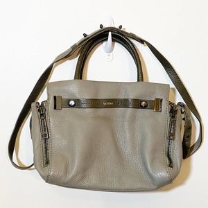 Botkier Leather Grey Crossbody Handbag - Great Condition